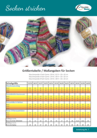 7 Grundanleitung | Socken stricken